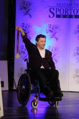5G6H4512: Leoš Lacina - Lacinu s Procházkou vyhlásili nejúspěšnějšími handicapovanými sportovci Chrudimska