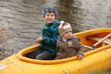 5G6H4603: Vodácká sezona 2013 může začít, v sobotu ve Vrdech odemkli řeku Doubravu