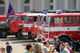 IMG_0631: Foto: Dobrovolní hasiči z Kutnohorska na zámku Kačina slavnostně převzali prapor