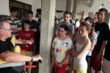 5G6H0905: Foto: Žáci ze ZŠ Žižkov v Kutné Hoře se seznámili s posilovnou v Octárně