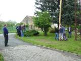 P1350975: Foto, video: Ve Vodrantech stavěli máj dvakrát, při nočním řezání přistihli hochy z Močovic