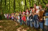 DSC_0260: Foto: Chlístovický les v okolí hradu Sion v sobotu patřil zejména dětem