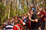 DSC_0335: Foto: Chlístovický les v okolí hradu Sion v sobotu patřil zejména dětem