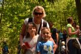 DSC_0382: Foto: Chlístovický les v okolí hradu Sion v sobotu patřil zejména dětem