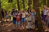 DSC_0401: Foto: Chlístovický les v okolí hradu Sion v sobotu patřil zejména dětem
