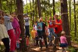 DSC_0407: Foto: Chlístovický les v okolí hradu Sion v sobotu patřil zejména dětem