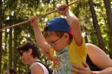 DSC_0415: Foto: Chlístovický les v okolí hradu Sion v sobotu patřil zejména dětem