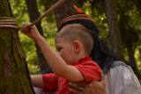 DSC_0422: Foto: Chlístovický les v okolí hradu Sion v sobotu patřil zejména dětem