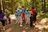 DSC_0524: Foto: Chlístovický les v okolí hradu Sion v sobotu patřil zejména dětem