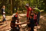 DSC_0528: Foto: Chlístovický les v okolí hradu Sion v sobotu patřil zejména dětem