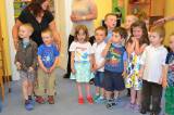 DSC_0352: Děti z MŠ Benešova 7 si v pondělí zazpívaly a rozloučily se s předškoláky