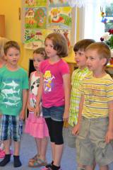 DSC_0514: Děti z MŠ Benešova 7 si v pondělí zazpívaly a rozloučily se s předškoláky