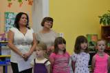 dsc_0575: Děti z MŠ Benešova 7 si v pondělí zazpívaly a rozloučily se s předškoláky