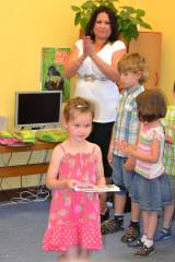 DSC_0601: Děti z MŠ Benešova 7 si v pondělí zazpívaly a rozloučily se s předškoláky