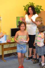 DSC_0605: Děti z MŠ Benešova 7 si v pondělí zazpívaly a rozloučily se s předškoláky
