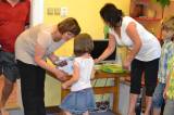 DSC_0617: Děti z MŠ Benešova 7 si v pondělí zazpívaly a rozloučily se s předškoláky
