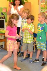 DSC_0625: Děti z MŠ Benešova 7 si v pondělí zazpívaly a rozloučily se s předškoláky