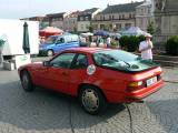 P1290484: Foto, video: Na čáslavském Žižkově náměstí obdivovali vozy značky Porsche