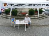 P1290503: Foto, video: Na čáslavském Žižkově náměstí obdivovali vozy značky Porsche