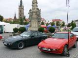 P1290505: Foto, video: Na čáslavském Žižkově náměstí obdivovali vozy značky Porsche