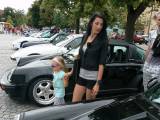 P1290583: Foto, video: Na čáslavském Žižkově náměstí obdivovali vozy značky Porsche