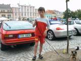 P1290611: Foto, video: Na čáslavském Žižkově náměstí obdivovali vozy značky Porsche