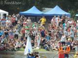 DSCN3646: Foto: První čáslavská neckyáda přilákala na Podměstský rybník plavidla i diváky