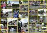 P1290962: Foto: První čáslavská neckyáda přilákala na Podměstský rybník plavidla i diváky