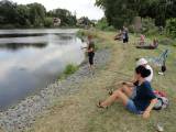 DSC02050: Foto: Rybářské závody na bratčickém rybníku Lázenka vyhrál Matyáš Kotrba