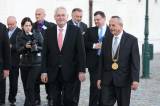 5G6H1210: Foto: Prezidenta po Kutné Hoře provedl Franc, starosta si vybíral dovolenou