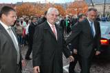 5G6H1480: Foto: Prezidenta po Kutné Hoře provedl Franc, starosta si vybíral dovolenou