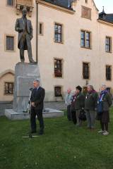 5G6H3476: Foto: U sochy T.G Masaryka si Kutná Hora připomněla pondělní významné výročí