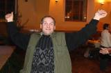 5G6H6975: Foto: Myslivci v Miskovicích si v sobotu zatančili, vítěz tomboly si odnesl kance