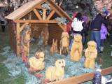 P1300378: Foto, video: V Čáslavi v pondělí slavnostně rozsvítili vánoční stromek
