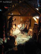P1300428: Foto, video: V Čáslavi v pondělí slavnostně rozsvítili vánoční stromek