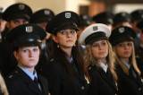 5G6H3493: Foto: Noví policisté začali profesionální kariéru v refektáři galerie GASK slibem