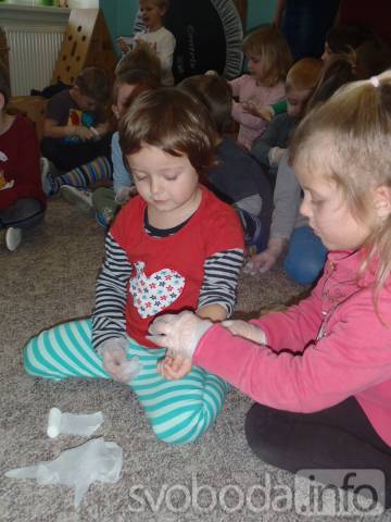 Děti ze sedlecké mateřinky se formou hry seznámily s principy první pomoci
