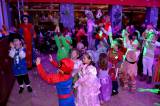 DSC_0018: Foto: Plesové tanečníky v kulturním domě Lorec vystřídaly děti v maskách