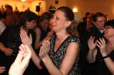 5G6H7196: Foto: Hasiči se na sobotním plese v Lomci věnovali svým partnerkám