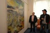 DSC_0027: Úterní vernisáží byla zahájena výstava obrazů Pavla Vašíčka ve Výstavní síni v Čáslavi