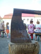 P1110032: Foto: Uhlířské Janovice pobavily rytířské souboje, či dobová hudba