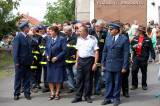 5G6H7667: Foto: Siréna ohlásila začátek oslav 90 let od založení hasičského sboru v Poličanech