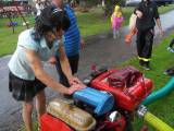 SDC12414: Foto: Ve schořovském loučení s prázdninami ukázali svou práci i hasiči