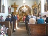P1140237: Foto, video: V Krchlebech vysvětili zrekonstruovanou kapličku Panny Marie