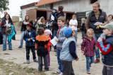 miskovice27: Foto: Podzimní strašení přilákalo na miskovický statek děti i rodiče