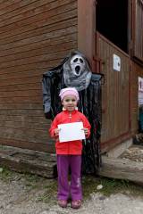 miskovice30: Foto: Podzimní strašení přilákalo na miskovický statek děti i rodiče