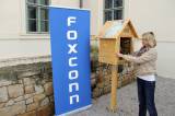 img_5764: Kutná Hora má svoji „sousedskou knihovnu“, vybudovali ji zaměstnanci Foxconnu