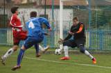 5G6H7356: brankář Tomáš Cudlín - 1:0 - Foto: Fotbalisté Malína vydřeli tři důležité body pro tabulku okresního přeboru