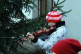 img_7936: Foto: Vánoční strom svítí i v Tupadlech u Čáslavi, na děti čekaly sladké dárečky!