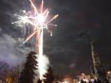 DSCN0387: Foto: Ohňostroj na Nový rok ozářil i náměstí Jana Žižky z Trocnova v Čáslavi